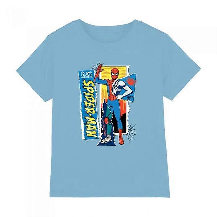 Spider-Man Childrens/Kids Scrapbook T-Shirt
