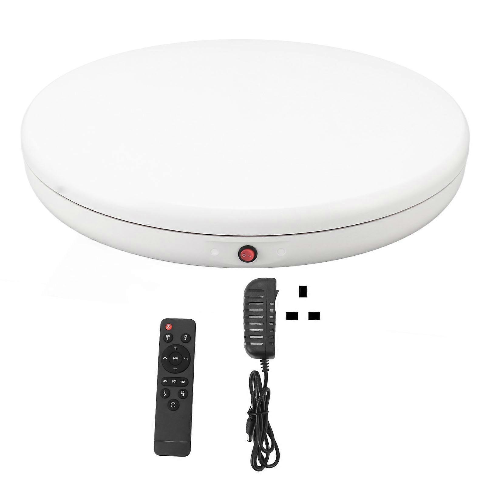 Motorized Display Turntable Remote Control Display Stand 45cm 100‑240V for Photography