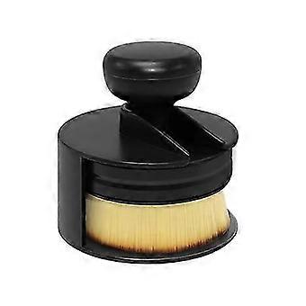 Foundation-Make-up-Pinsel, Reise-Kabuki-Foundation-Pinsel für Gesicht und Körper, große Make-up-Pinsel mit vollständiger Abdeckung zum Verblenden von Flüssigkeiten, Cremes oder makellosem Po