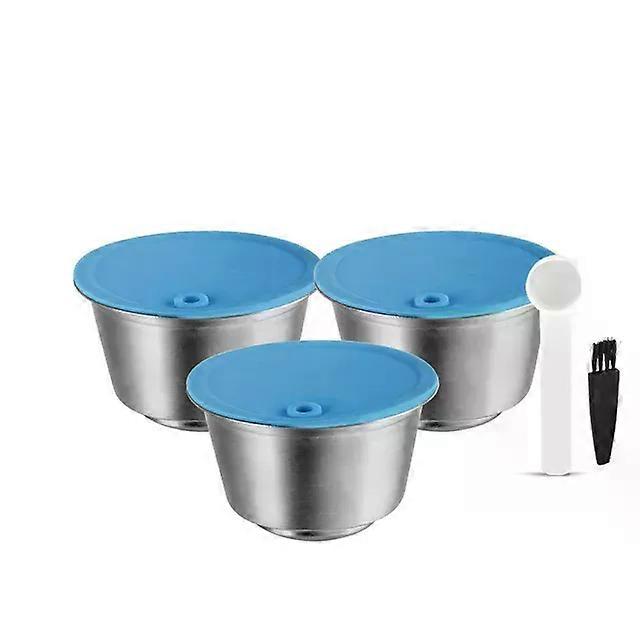 i Cafilas Rechargeable Coffee Capsule compatible for Dolce Gusto Stainless Steel with Nescafe Dolce Gusto models Not suitable compatible for Nespres