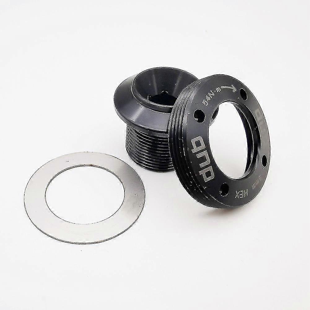 Bulloni Per Pedivella Bicicletta EMSea M18/M30 – Lega Alluminio Nero, Autofilettanti, Per SRAM