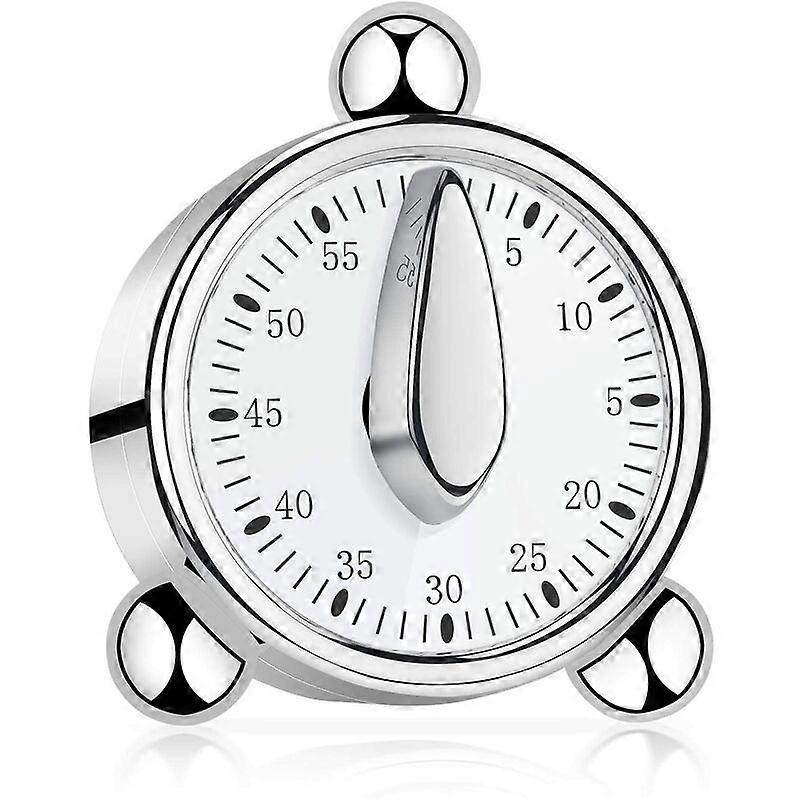 60 Minute Kitchen Timer - Mechanical Timer for Cooking & Learning
