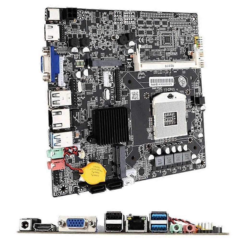 for HM65 Computer Motherboard ITX Edition Type DDR3 PGA988 Memory on Board VGA/HDMI-Compatible/LVDS Interface