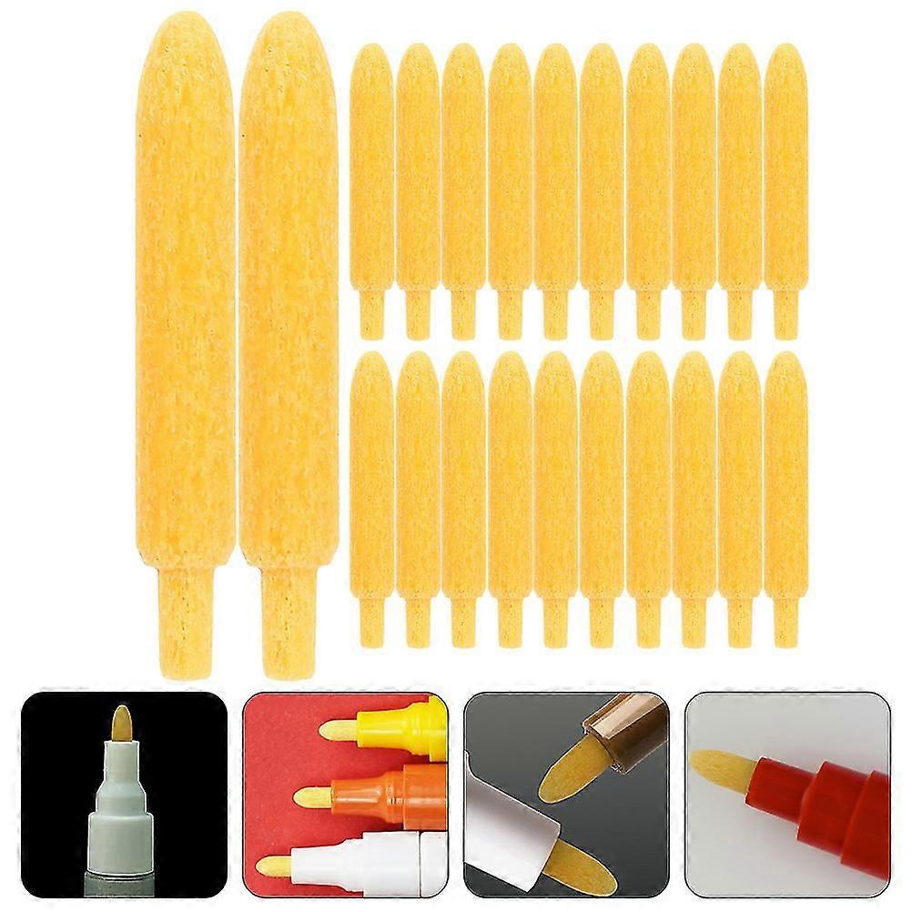 30pcs Replaceable Paint Pen Nibs Universal Pen Points Universal Marker Pen Tips