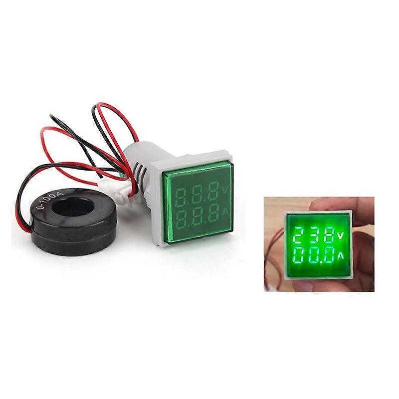 Mini Digital Display AC Voltage And Current Meter