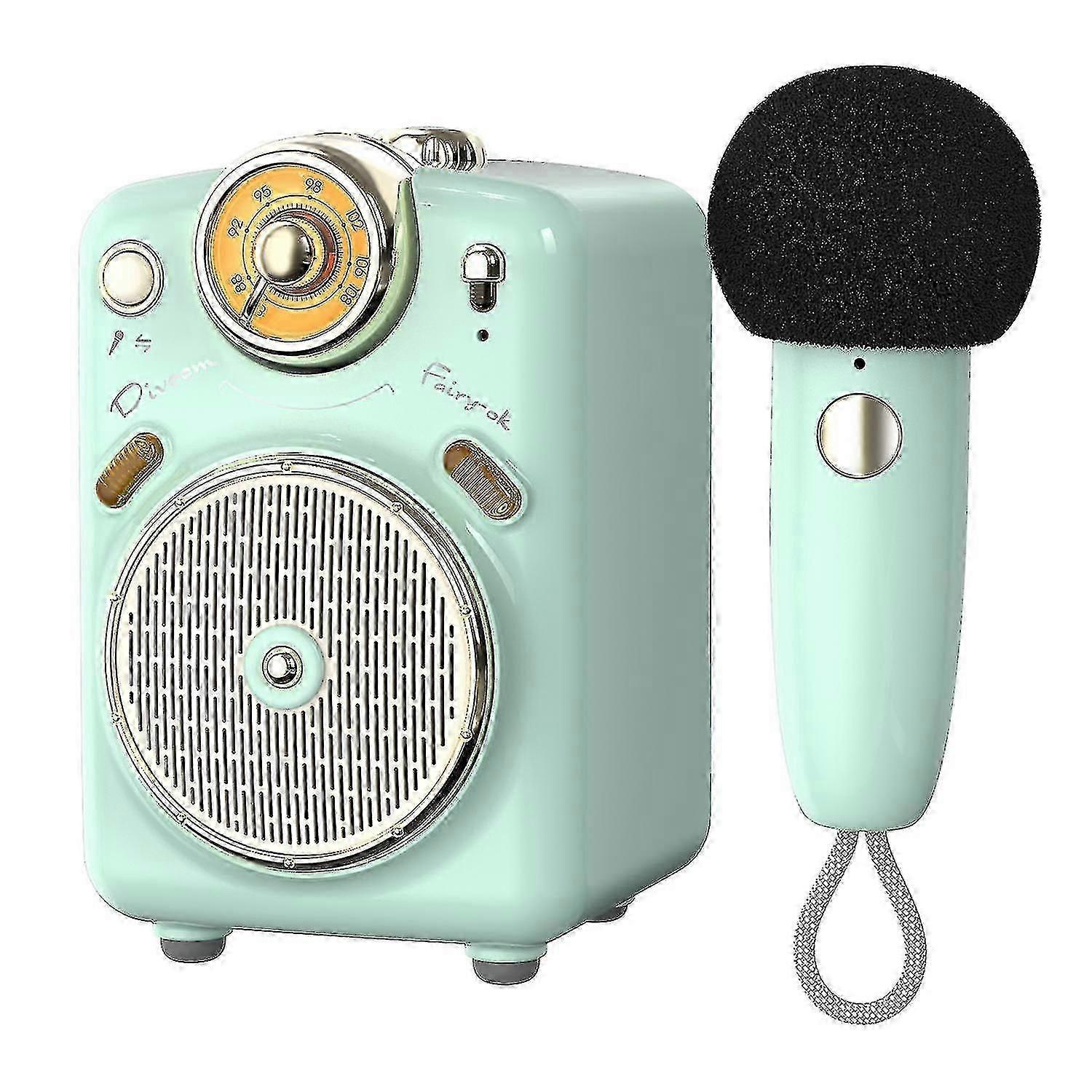 Fairy-OK Portable Bluetooth Speaker with Microphone