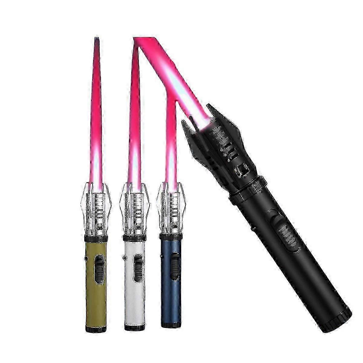 Lightsaber Butane ولاعة ، ولاعة Lightsaber قابلة لإعادة الملء ولاعة جيت لهب بوتان ولاعة لشواية شواء شمعة التخييم
