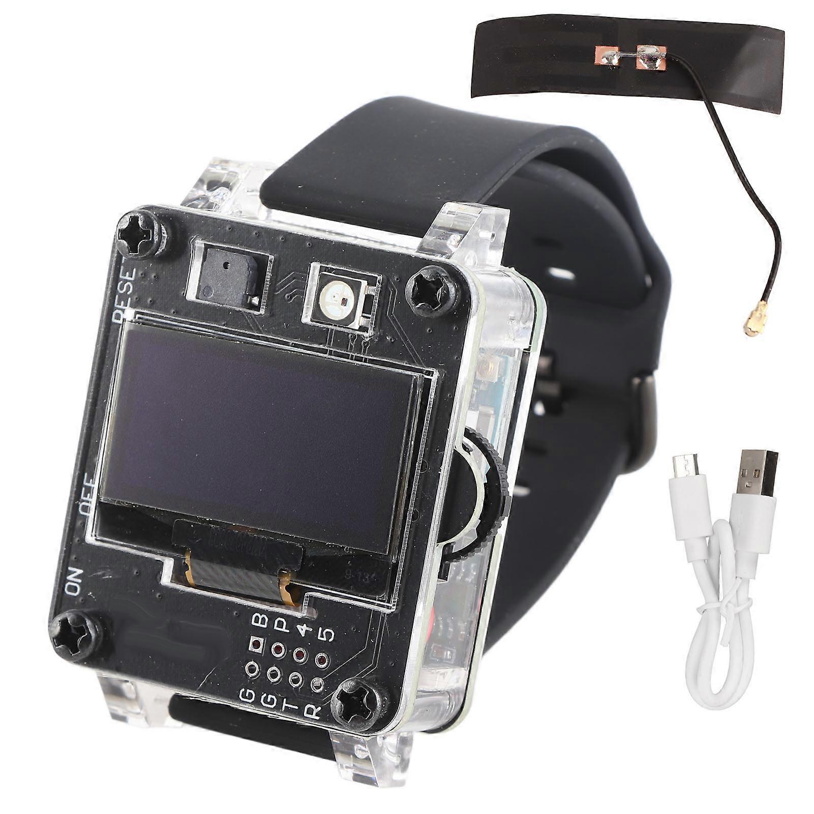 WiFi Deauther SE ESP8266 Programmable Development Board Wearable Watch Attack Control Test Tool