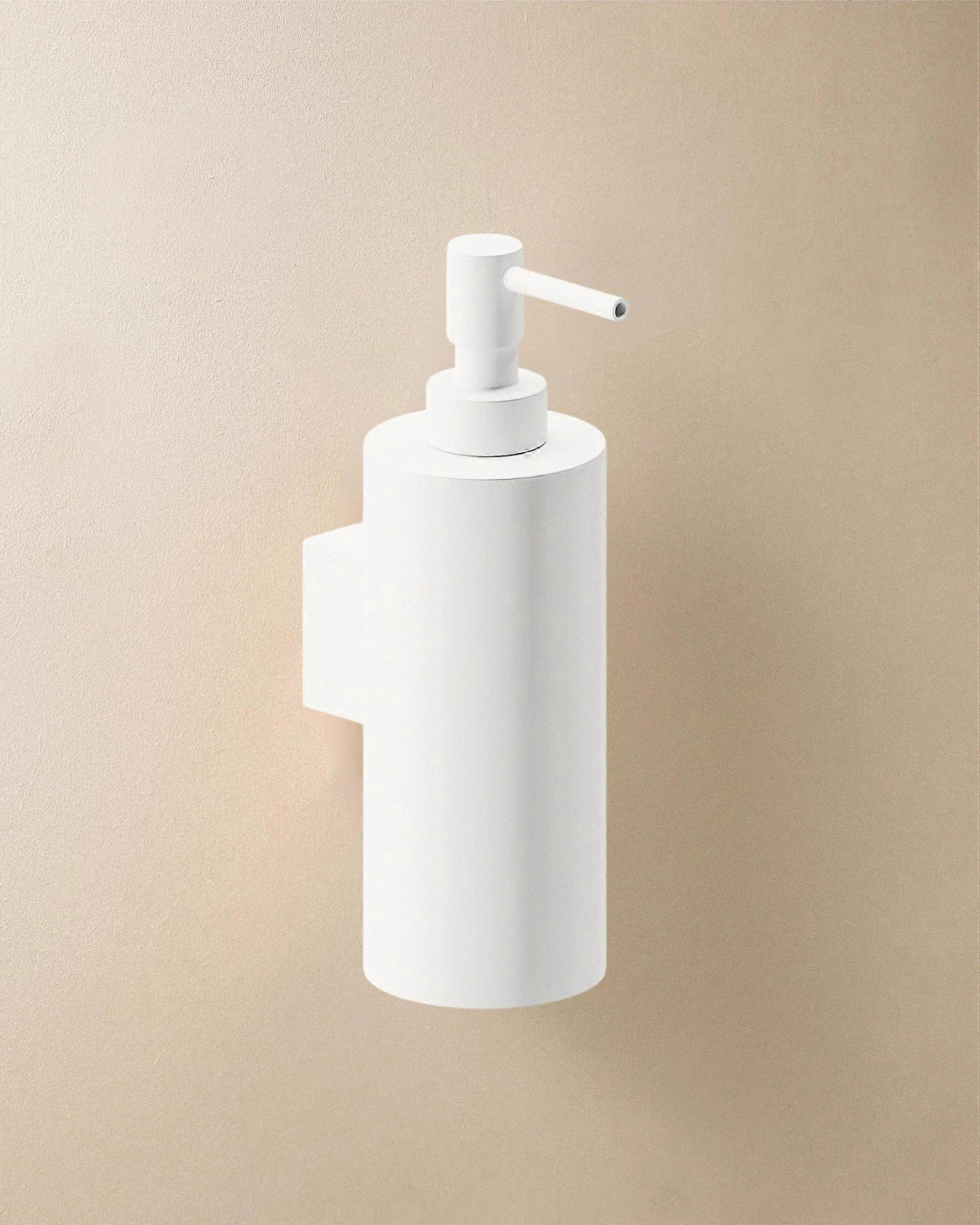 COSMIC Soap dispenser, 240ml capacity, Brushed White, Architect S+ Collection