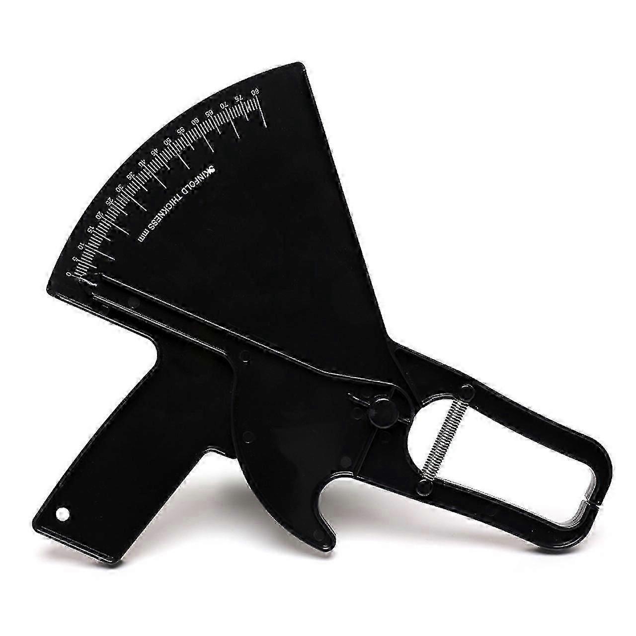Skinfold Caliper For Measuring Body Fat, 0-80mm Fat Measuring Test Slim Guide Skinfold Caliper - POP