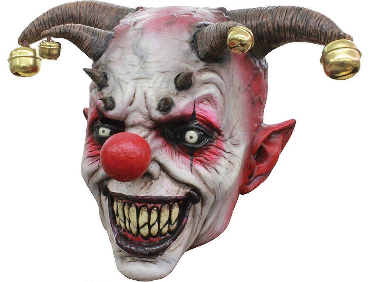 TB26446 Jingle Jangle Latex Mask for Halloween, Adult Size, Realistic Design, Durable Material