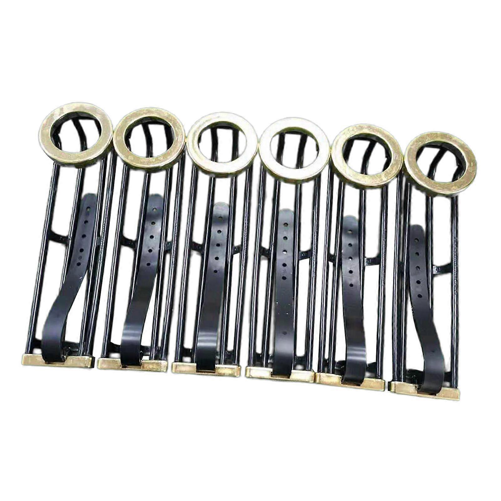 6 Pieces Billiards Table Pocket Rail Parts American Pool Table Replacements