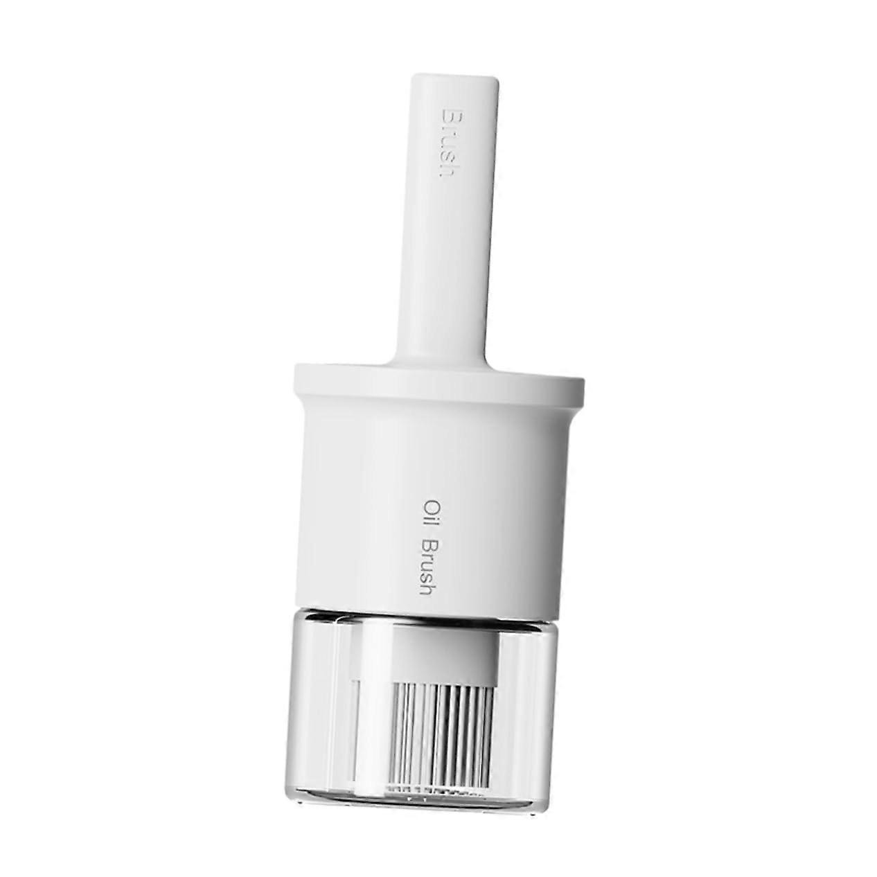 Grill Brush with Bottle High-Temperature Basting Brush for BBQ and Grilling, Portable Kitchen Tool for Even Oil and Sauce Application