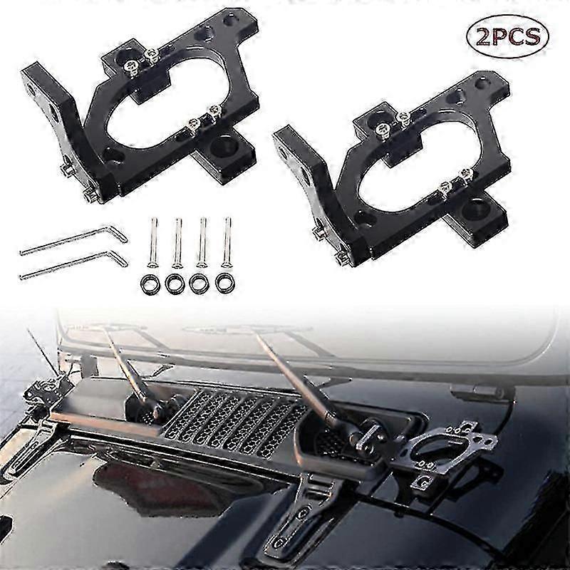 2 In 1 42inch Led Light Bar + Led Pods Working Lights Mounts Holder Front Hood Brackets For Wrangler Jl/jlu Sahara Rubicon Sport