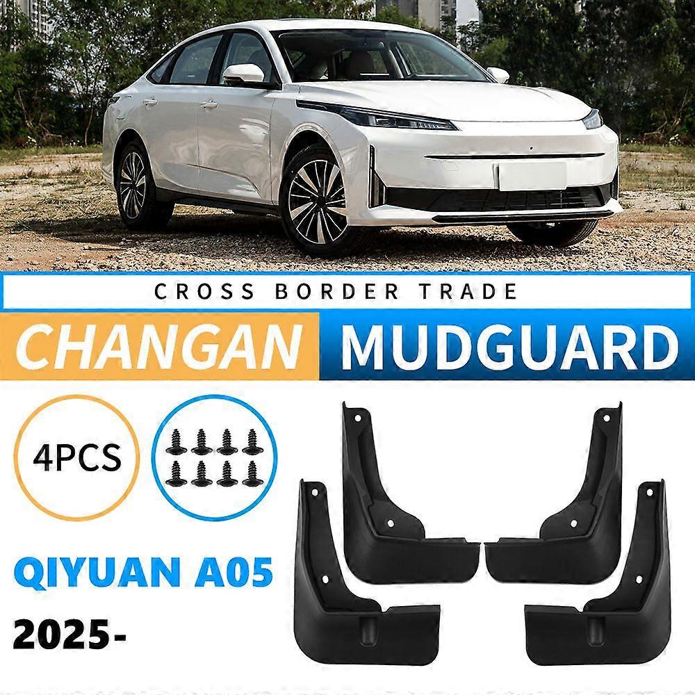 con Geeignet für Chang'an Qiyuan A05 2025 Auto Reifenblock Schlamm Kotflügel Board Leder Modifikation