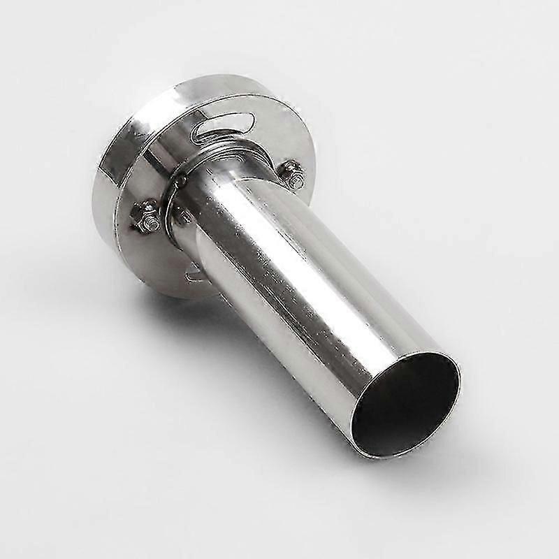 Car Universal 3.5/4/4.5" Insert Adjustable Round Tip Silencer Exhaust Muffler