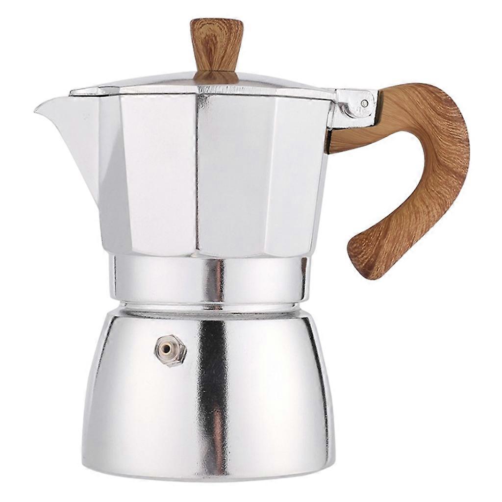 Classic Stovetop Espresso Maker Espresso Cup Pot Easy Convenient to Operate