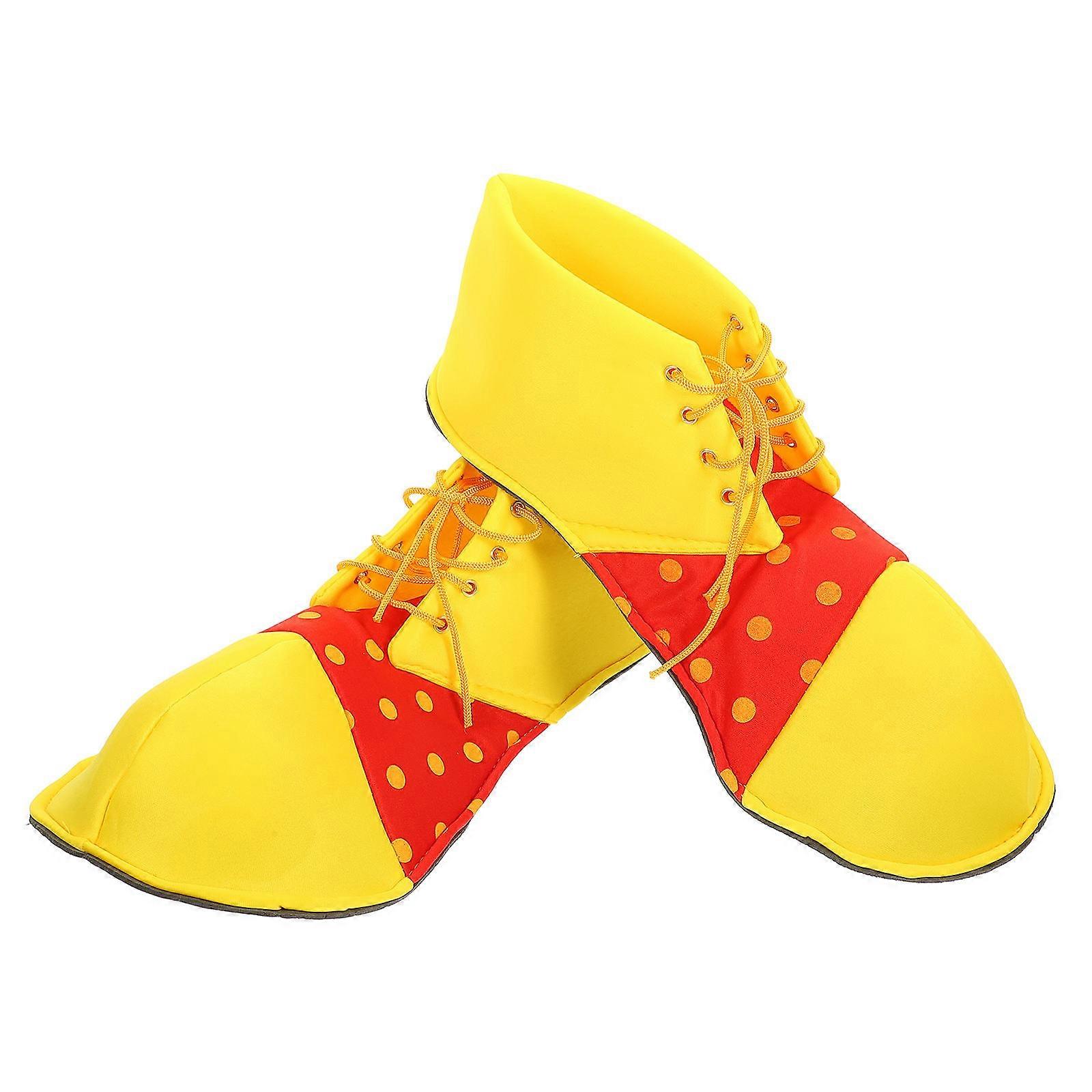 Fun Clown Footwear, Enhancing Costumes for Parties and Events