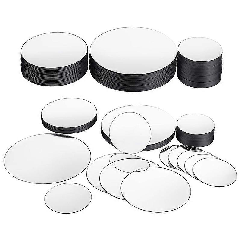 40 PCS Mini Size Round Mirror(2Inch,3 Inch,4Inch)