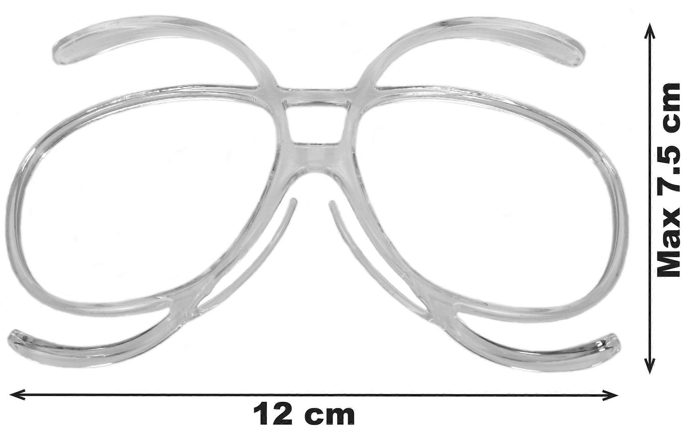 Universal SKI AND SNOWBOARD GOGGLES Rx Prescription Adaptor. Optical Insert for Glasses