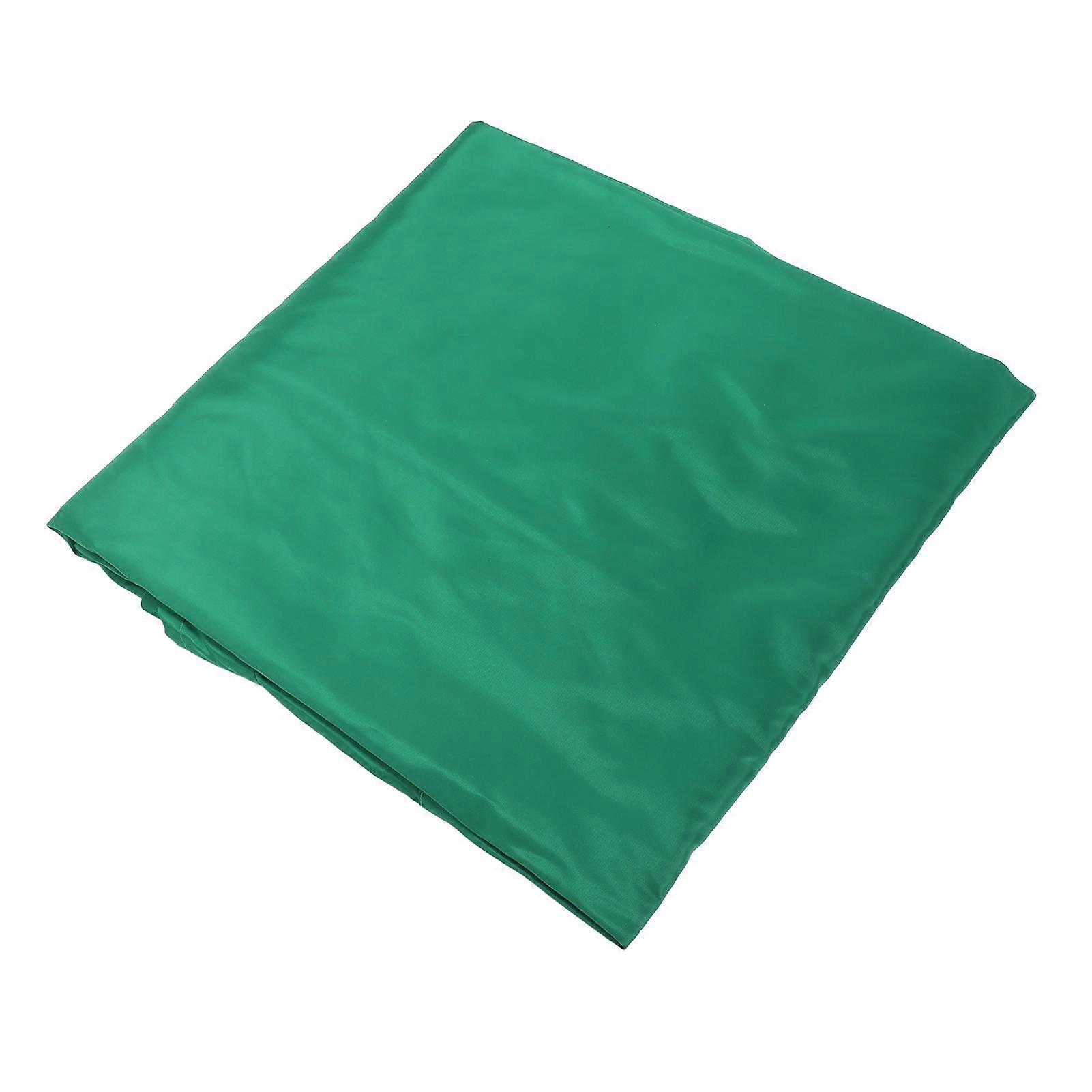 Green Sandbox Cover Square Sandbox Pool Protective Cover Sandbox Canopy with Drawstring 150X150cm 