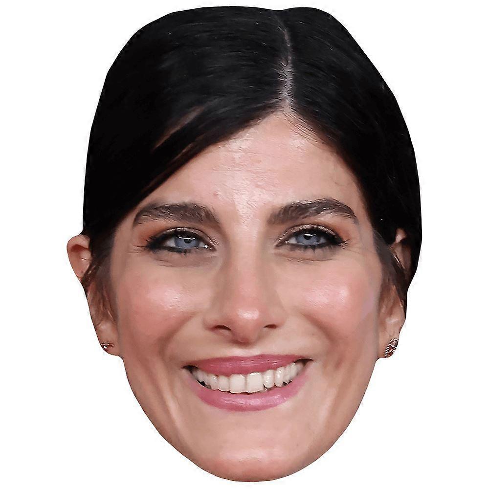 Mina Kavani (Smile) Celebrity Mask, Flat Card Face