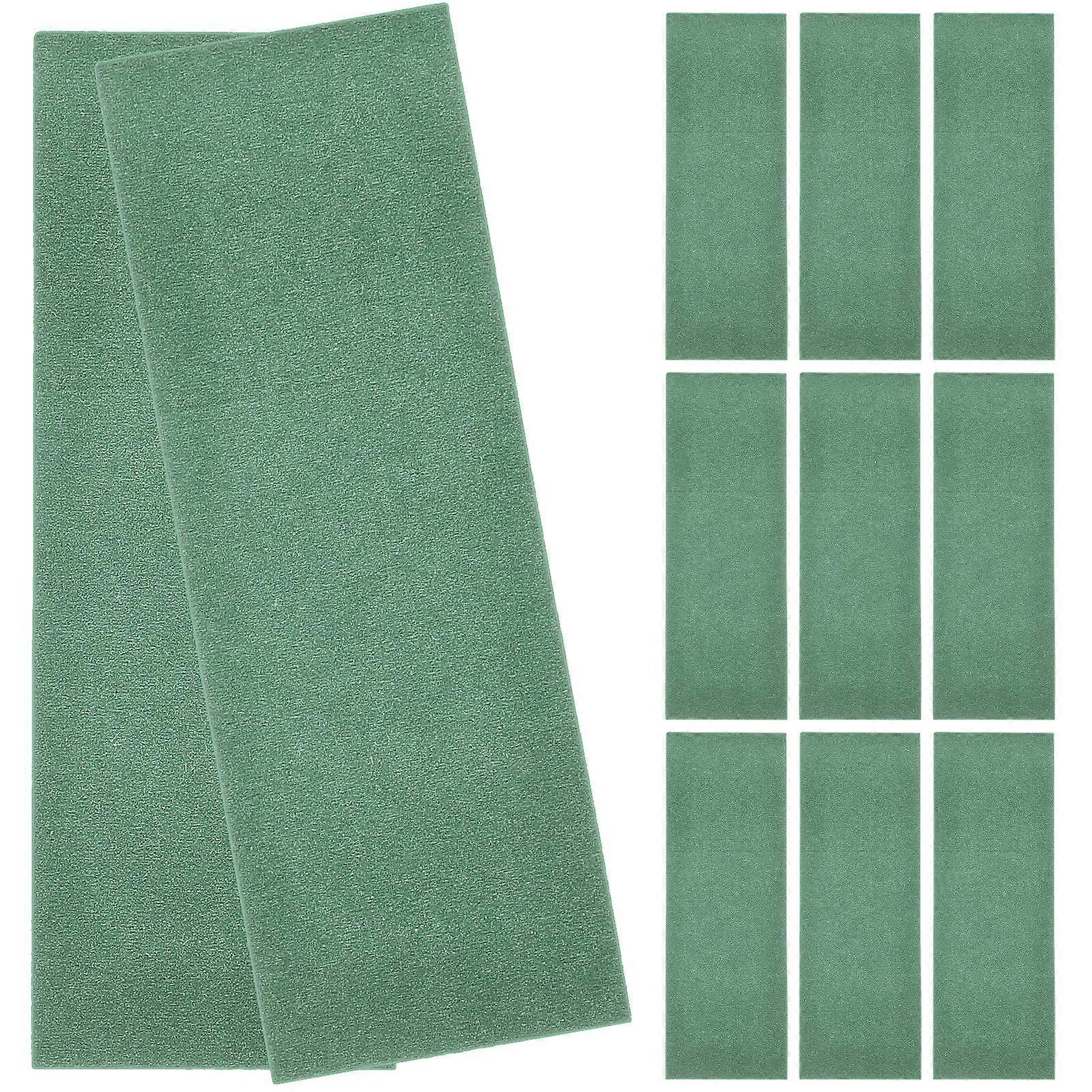Napkin Rings Set Paper Napkin Rings for Hotels and Restaurants Circular Shape Green Color Versatile Use 11.00X3.80X0.10CM 500Pcs