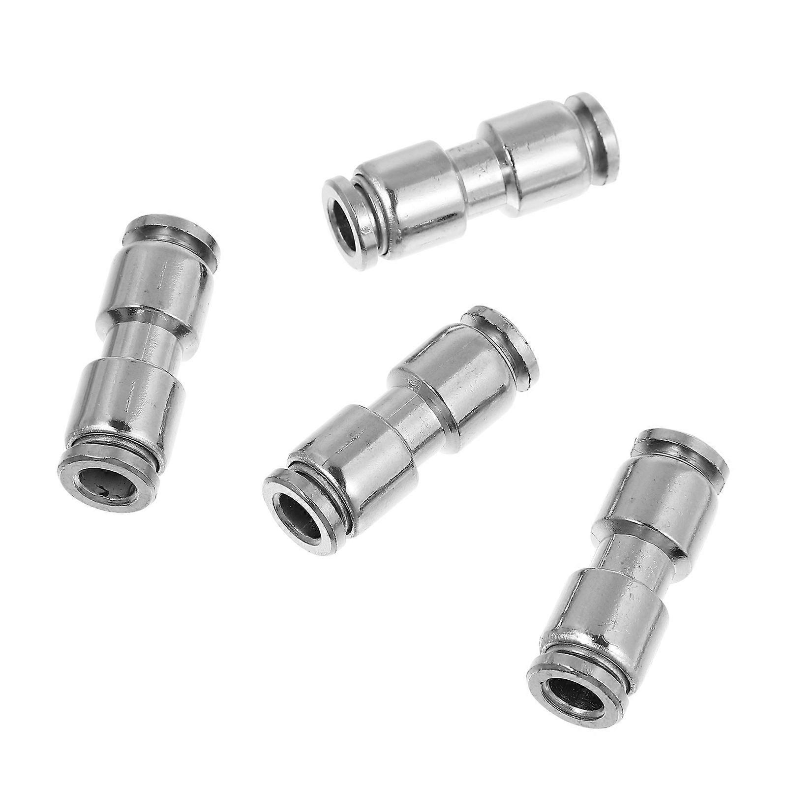 Stainless Steel Pneumatic Quick Coupler Hose Connectors for Air Tools & Compressors – Push to Connect Design for Secure Fittings