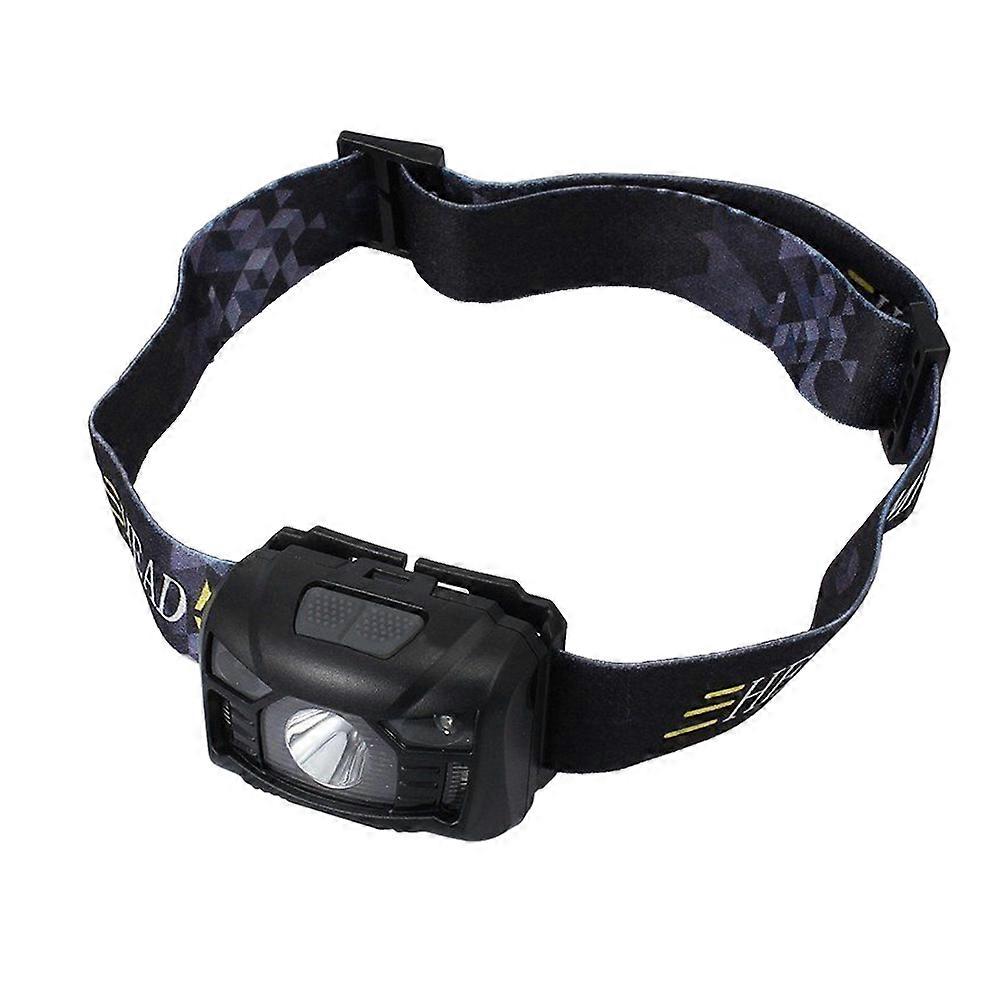 Forehead Flashlight Rechargeable Headlamp For Outdoor Enthusiasts Three Lighting Mode USB Charging 1Set