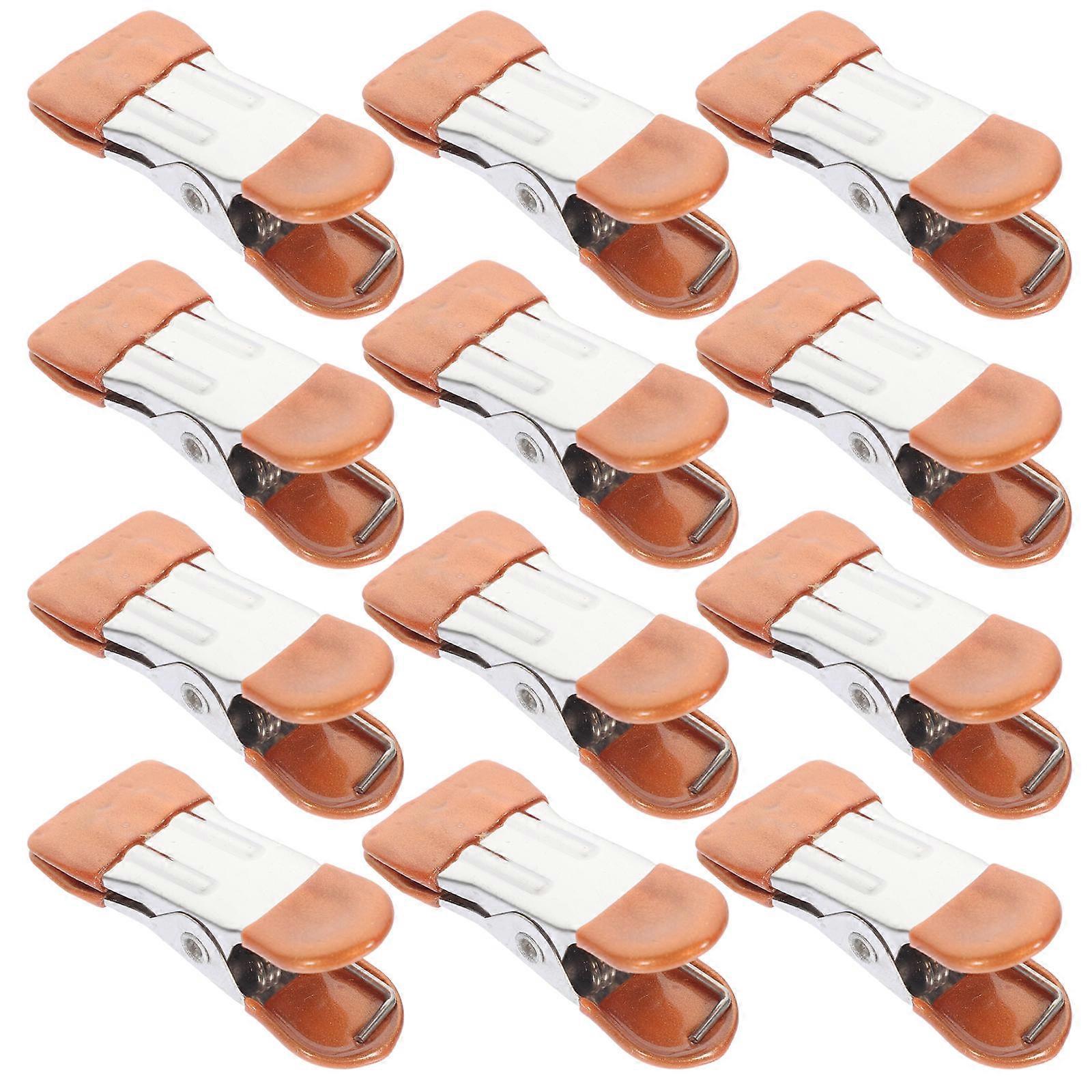 Stainless Steel Clothespin Non Slip Non Trace Elastic Spring Clips for Clothes Drying 1Set 20Pcs