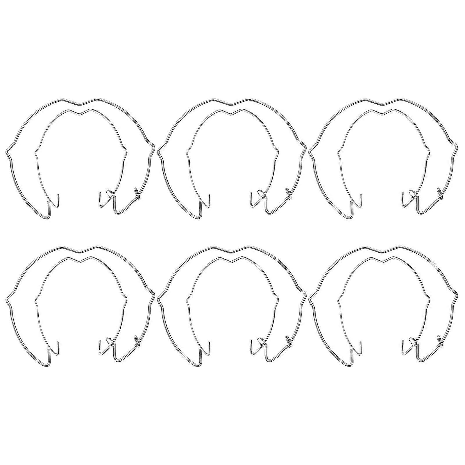 Spotlight Spring Clips Halogen Lamp Retaining Rings for Fixation 12Pcs Silver