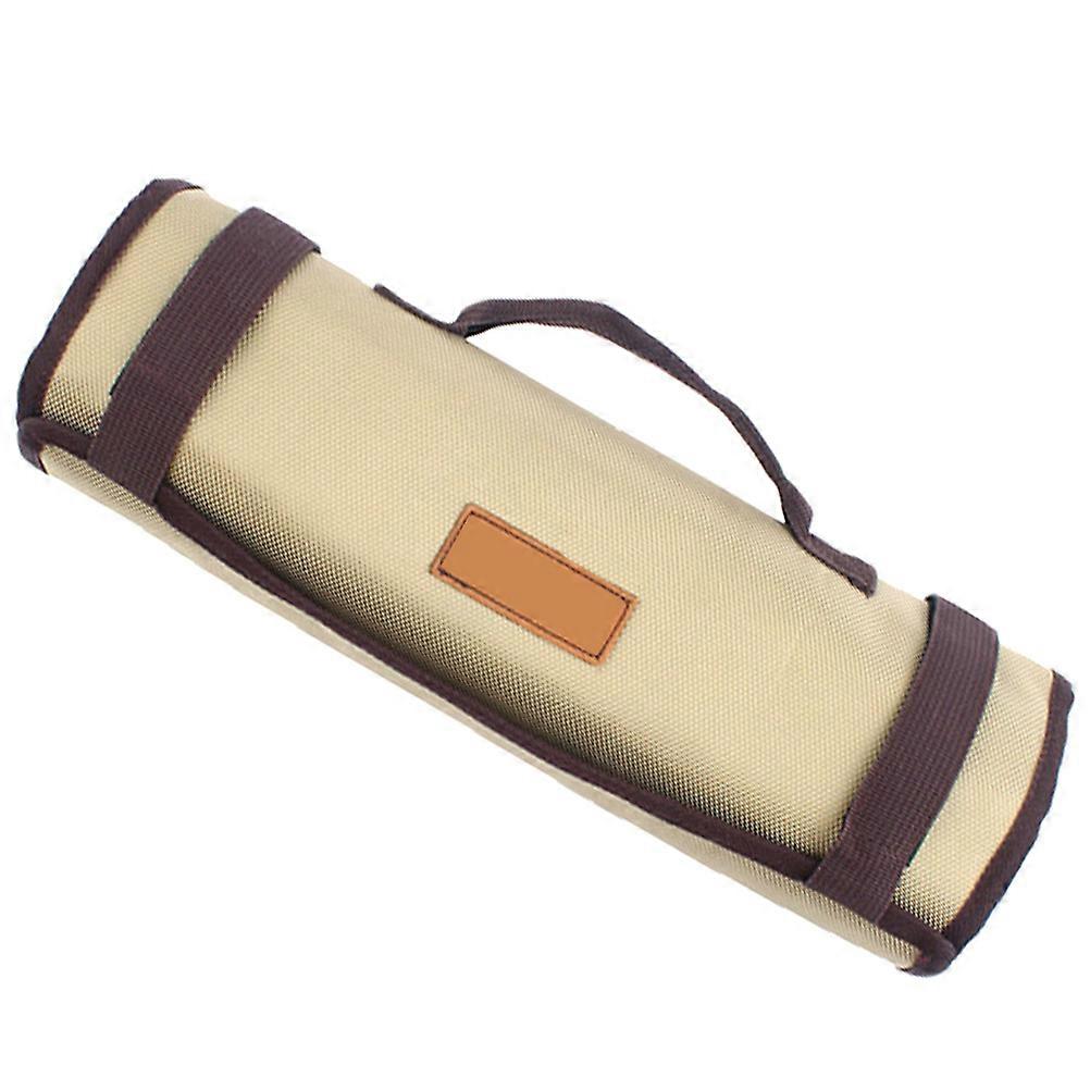 Camping Kit Outdoor Camp Tool Kit Khaki Rectangular Windproof For Men Women 1Set