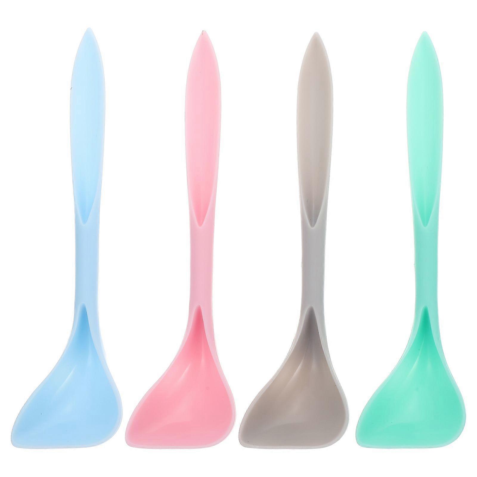 4Pcs Household Can Spoons Multi-function Stirring Spoons Convenient Mixing Spoons