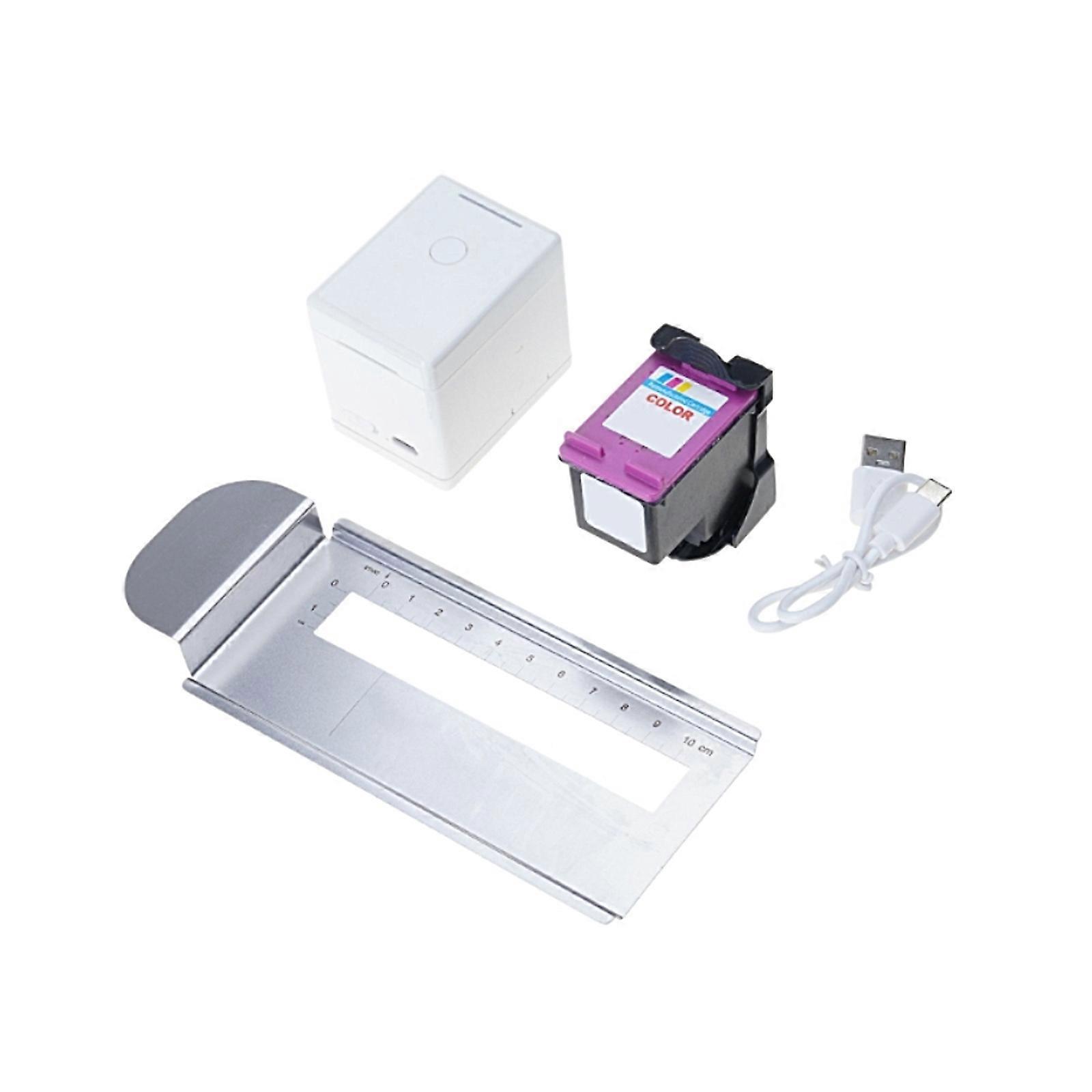 Mini Handheld Inkjet Printer With WiFi App Control Food Printer For Personalizing Dessert Beverage Foam Decorations Color