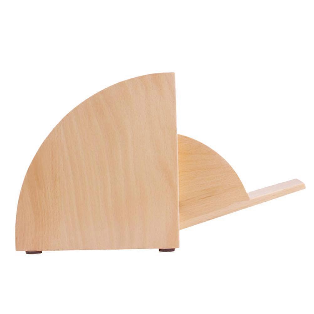 Coffee Filter Paper Storage Rack Dust Protection Home Use Light Brown 16.8X15.3X6.5cm 1Pcs