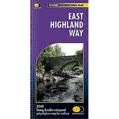 East Highland Way Xt40 Harvey Map