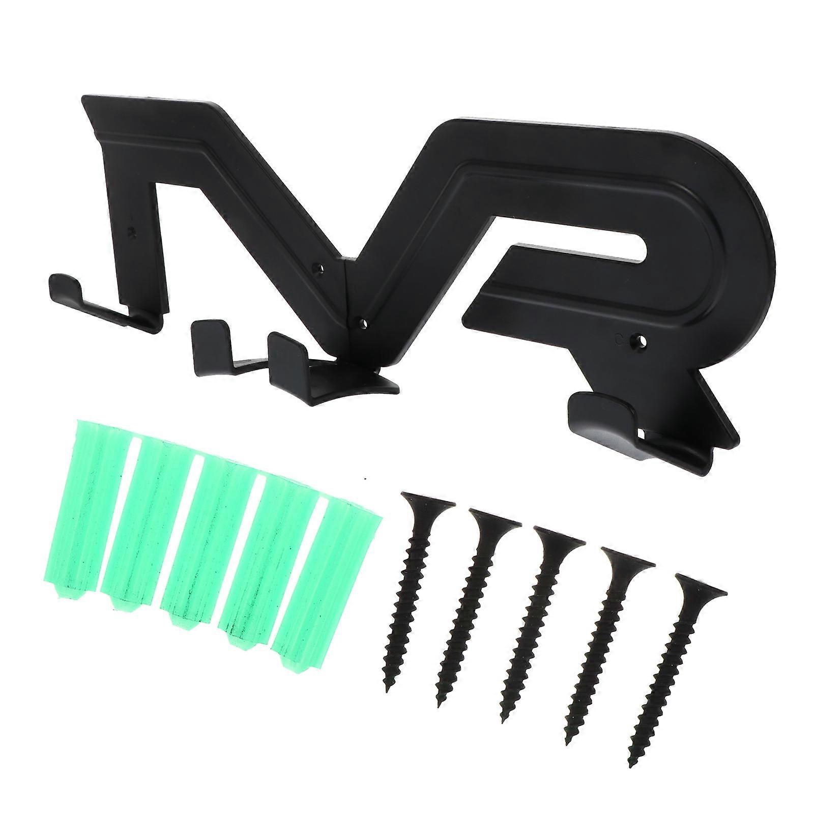 Wall Organizer Storage Rack Practical Design Vr Glasses Rectangular Shape Abs Material Wall Mounting 1 Set