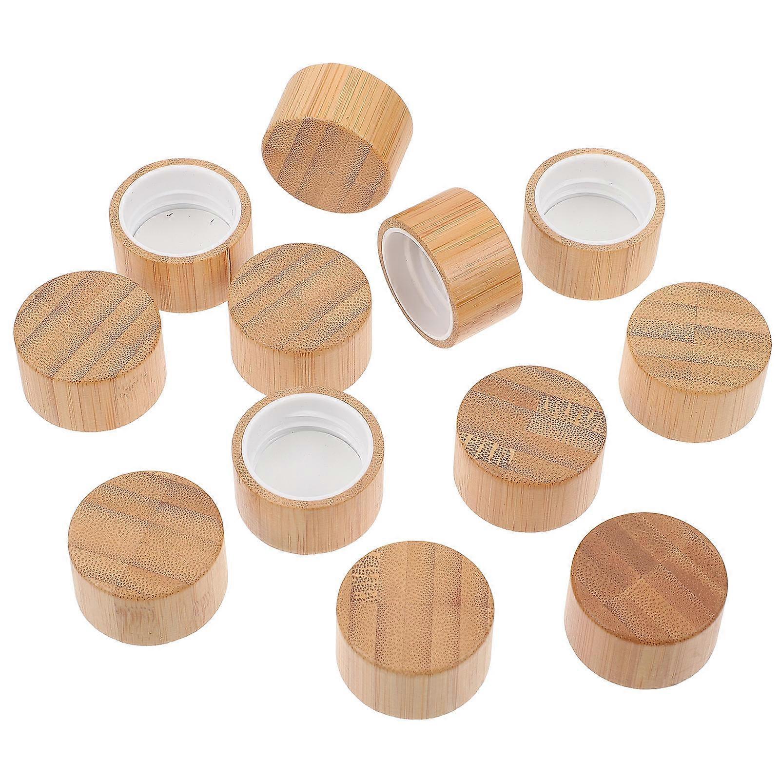 Useful Essential Oil Lids with Durable Synthetic Material for Protective Use Assorted Color 12pcs