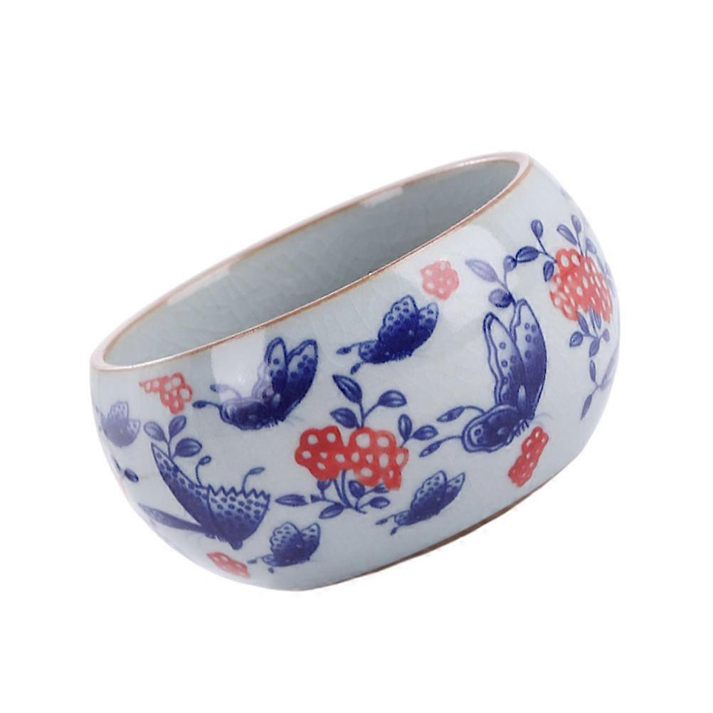 Household Teawares Blue and White Porcelain 130ml Kung Fu Tea Cup 1Pc For Tea Lovers