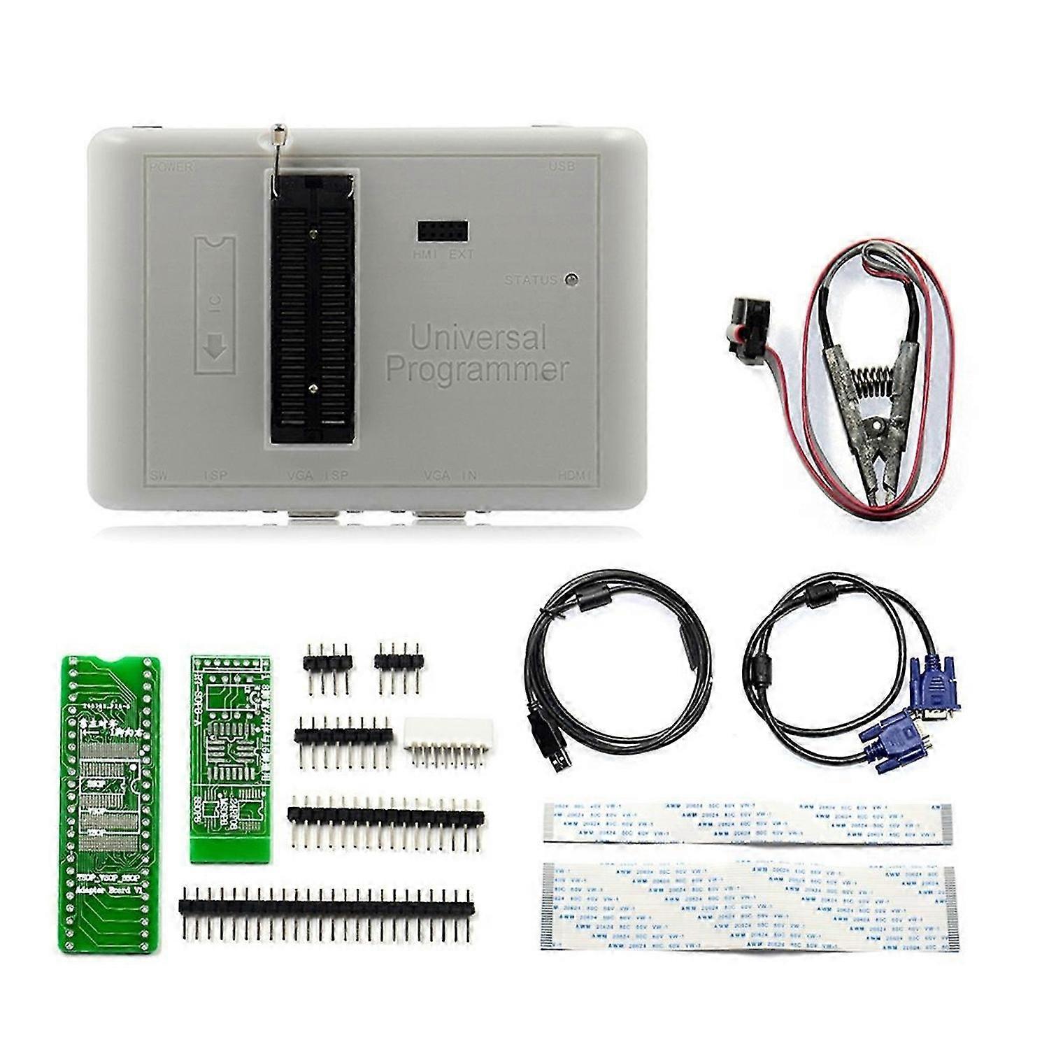RT809H EMMC-Nand FLASH Programmer with Adapters BGA48 TSOP48 High Precision Tool for Programming