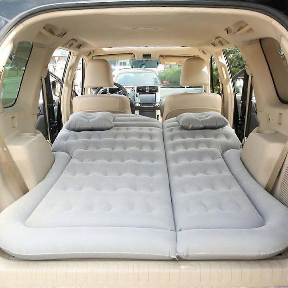 Car Air Mattress for BMW X5 E70 SUV, Inflatable Mattress, Comfortable, Portable, Thicker Trunk Air Cushion, Grey1B