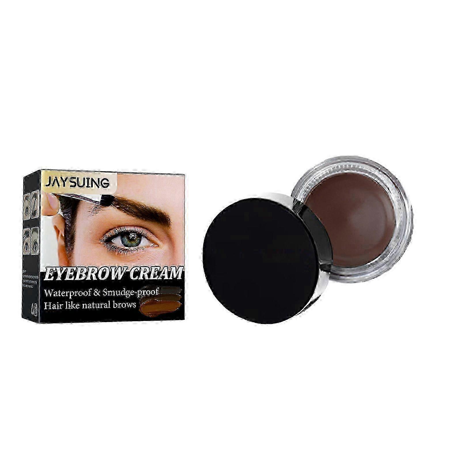 Jaysuing Brow Cream Not Smudge Non-Decolorizing Waterproof And Smooth To Create Three-Dimensional Wild Eyebrow Brow Cream