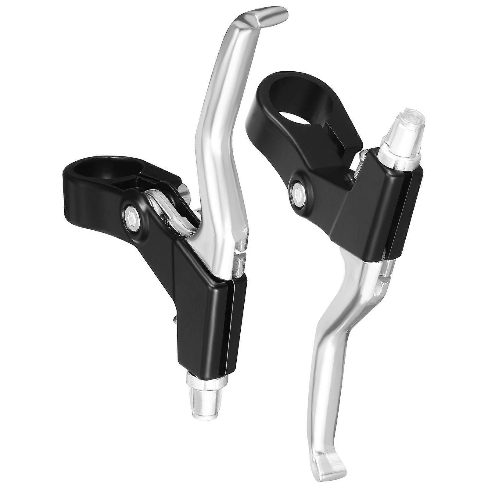 Bike Brake Lever with Wide Compatibility and Comfortable Grip Made of Aluminum Alloy 2 Pcs