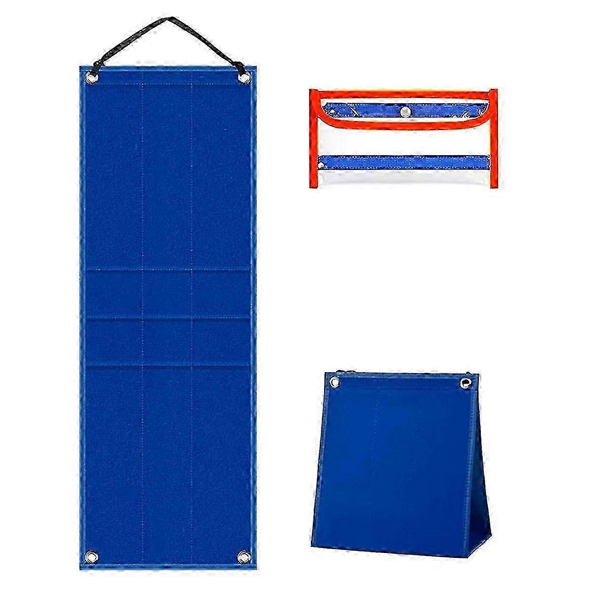 Kids Daily Routine Chart and Chore Board with Pocket Cards for Home Schooling