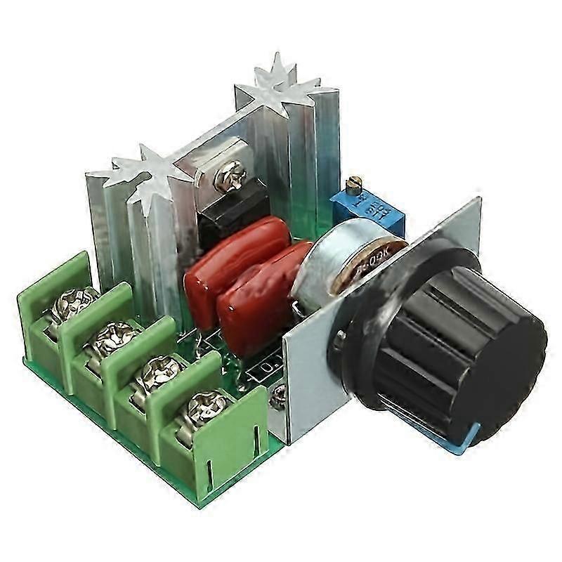 1pc 2000W AC Motor Speed Controller, 50-220V 25A AC Motor Speed Controller Adjustable Voltage Regulator