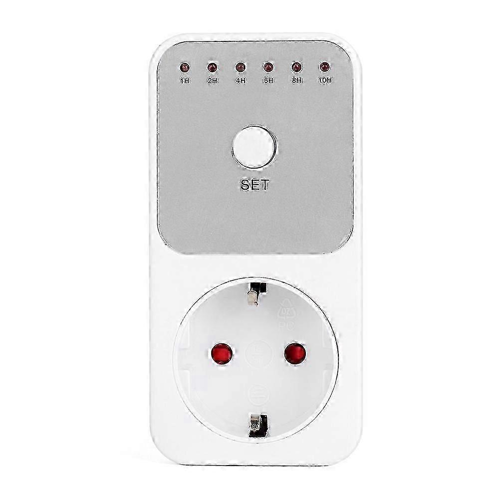 10 Hours Countdown Timer Plug-in Socket Intelligent Time Control Energy Saving Outlet AC230V