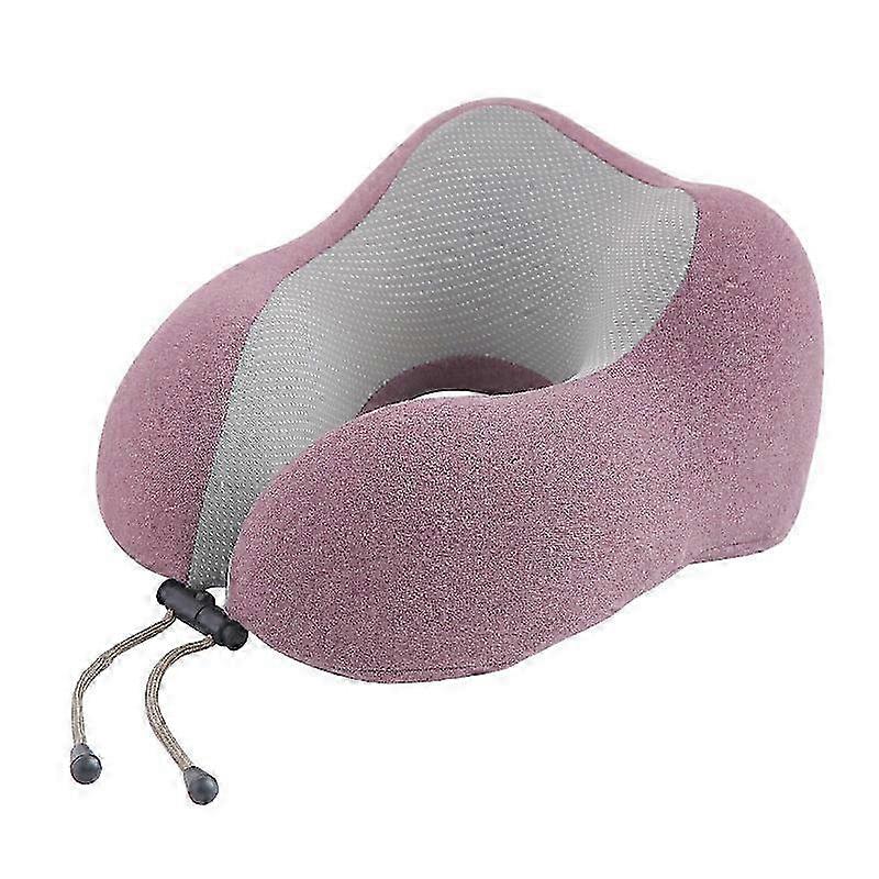2025 Soft Comfortable Travel Pillow U-shaped Memory Foam Nap Portable