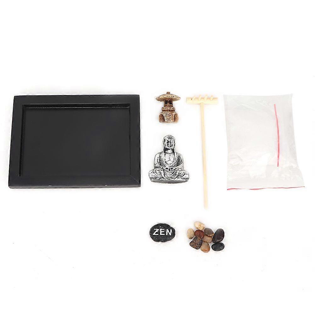 2025 Τελευταίο μοντέλο Classic Unique Zen Sandbox Meditation Artistic Dry Landscap...
