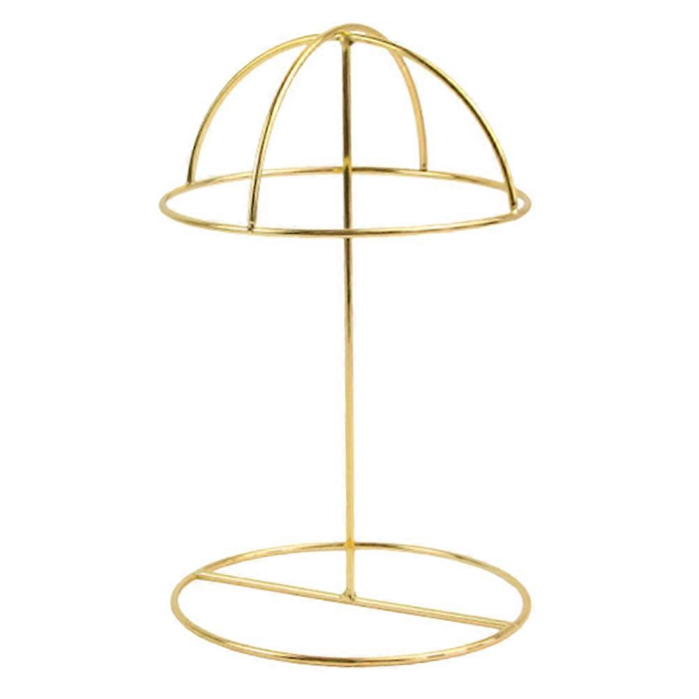 Metal Hat Display Rack for Shop/Home Space Saving Decorative Holder for Baseball Caps, Beanies & Fisherman Hats, Versatile Storage Solution for