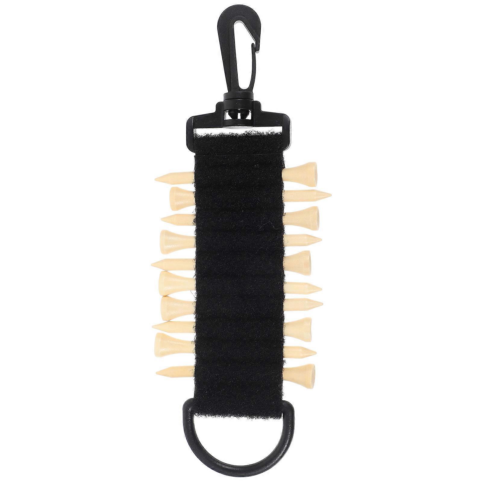 Portable Golf Tees Holder – Lightweight Plastic Tee Carrier with Hanging Design for Easy Transport, Golf Accessory for Players
